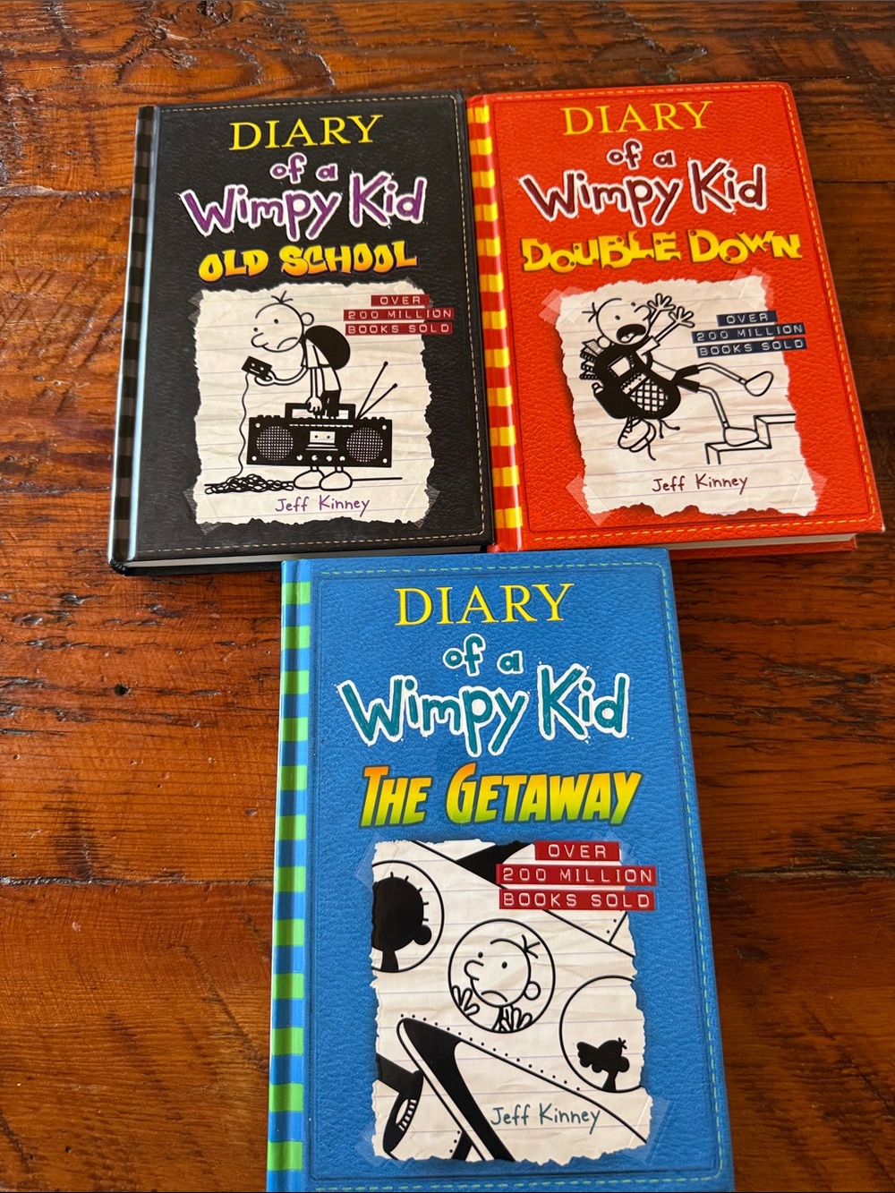 Diary of a Wimpy Kid Hardcover books 10,11,12